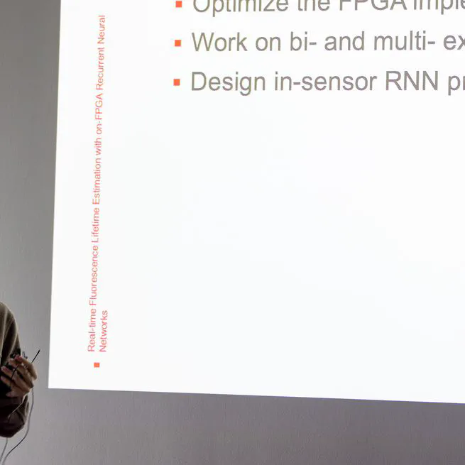Real-time neural network-based fluorescence lifetime imaging with SPAD sensors