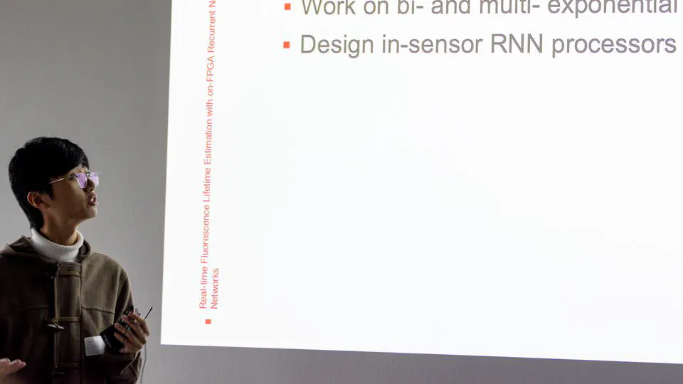 Real-time neural network-based fluorescence lifetime imaging with SPAD sensors