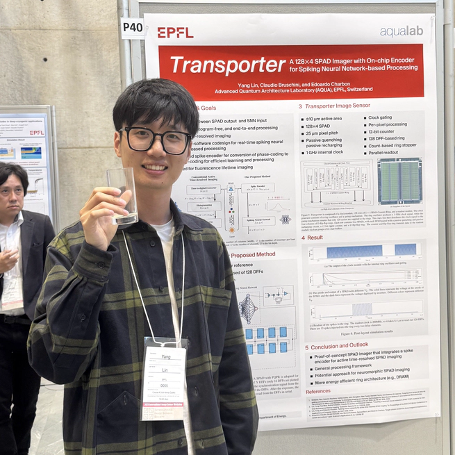 Transporter: A 128×4 SPAD Imager with On-chip Encoder for Spiking Neural Network-based Processing